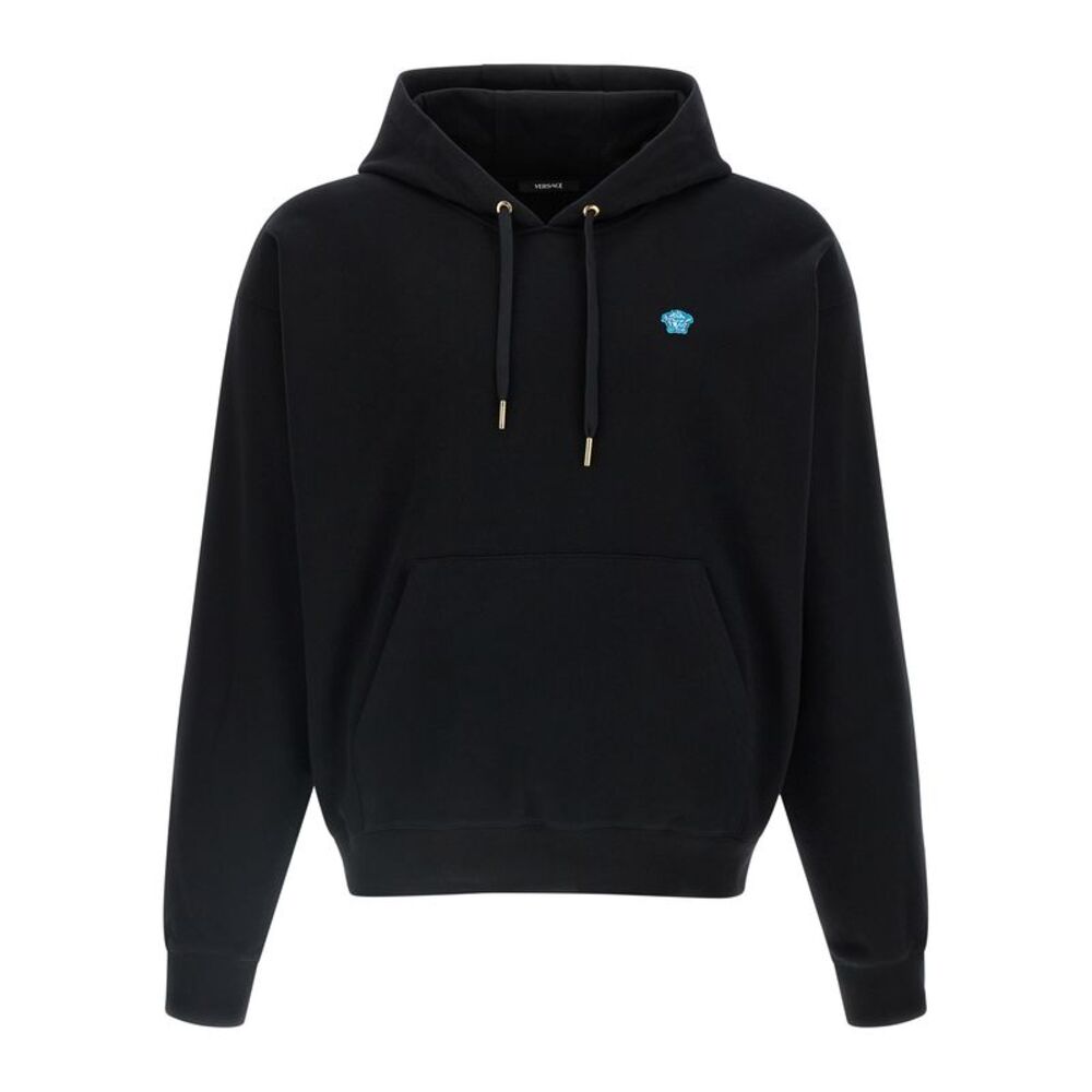 Versace Black Cotton Men's Sweatshirt
